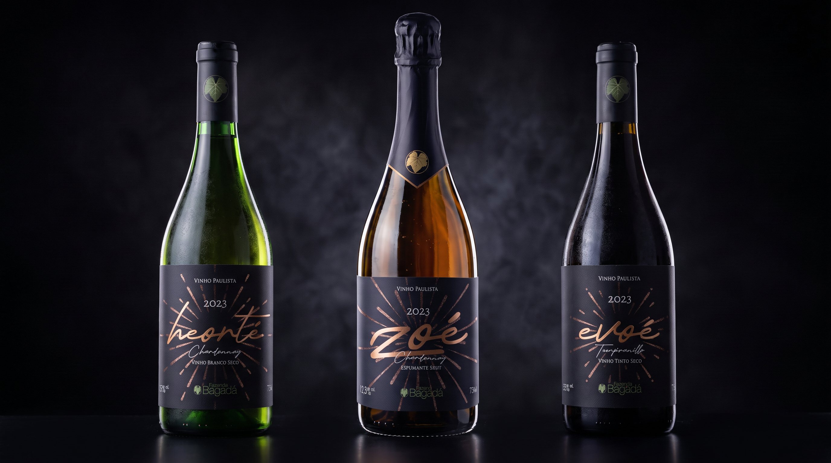 Vinhos Fazenda Bagadá: Heorté, Zoé e Evoé